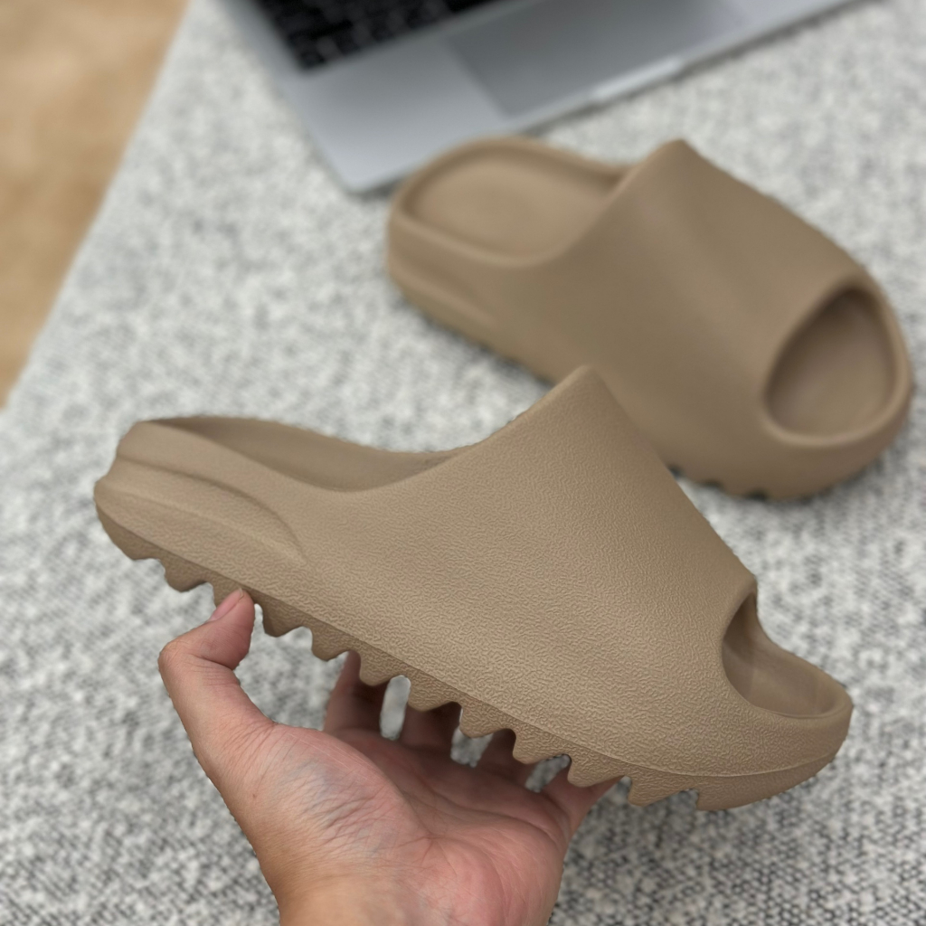 DY - Dép Quai Ngang Unisex YZ Vân Nhám Cao Cấp  - Đế răng cưa hạn chế trơn trượt - Sấu Vui Vẻ