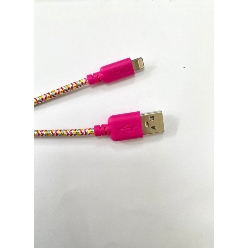 Cáp sạc nhanh IHip thương hiệu Mỹ bọc dù siêu bền dài 1,8m chip C48. New nobox