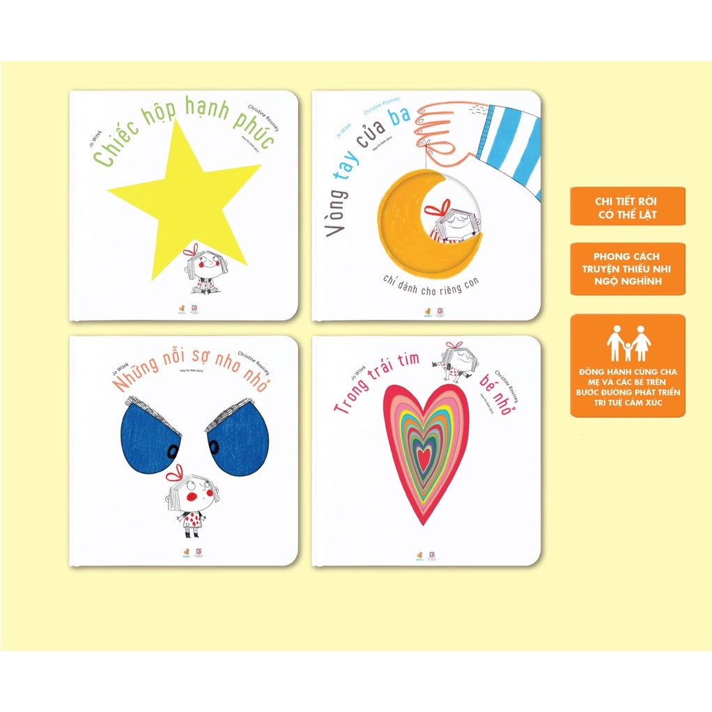 Bộ sách tương tác nuôi dưỡng tâm hồn phát triển IQ-EQ cho bé  - TNBooks
