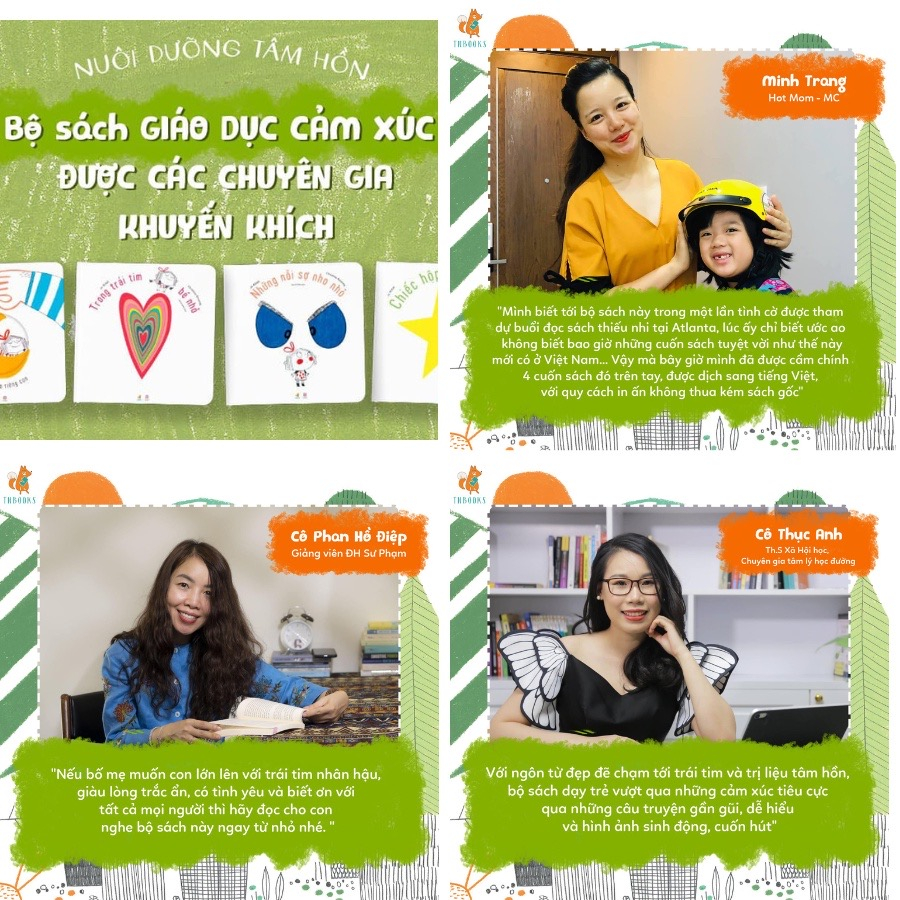 Bộ sách tương tác nuôi dưỡng tâm hồn phát triển IQ-EQ cho bé  - TNBooks