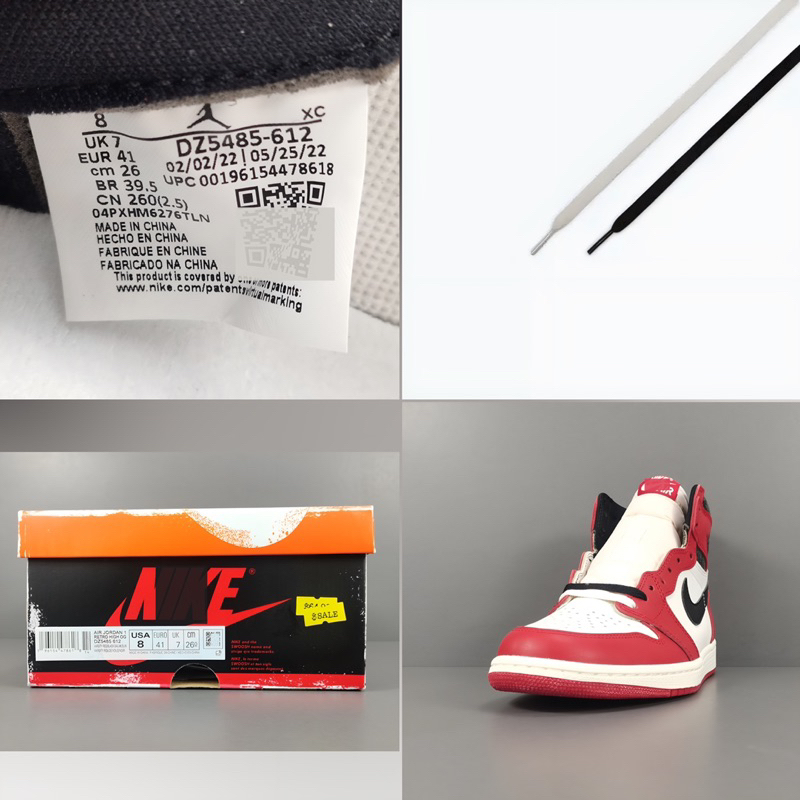 Giày Thể Thao Jordan 1 Chicago 2022 Cao Cỗ | Giày Bóng Rỗ