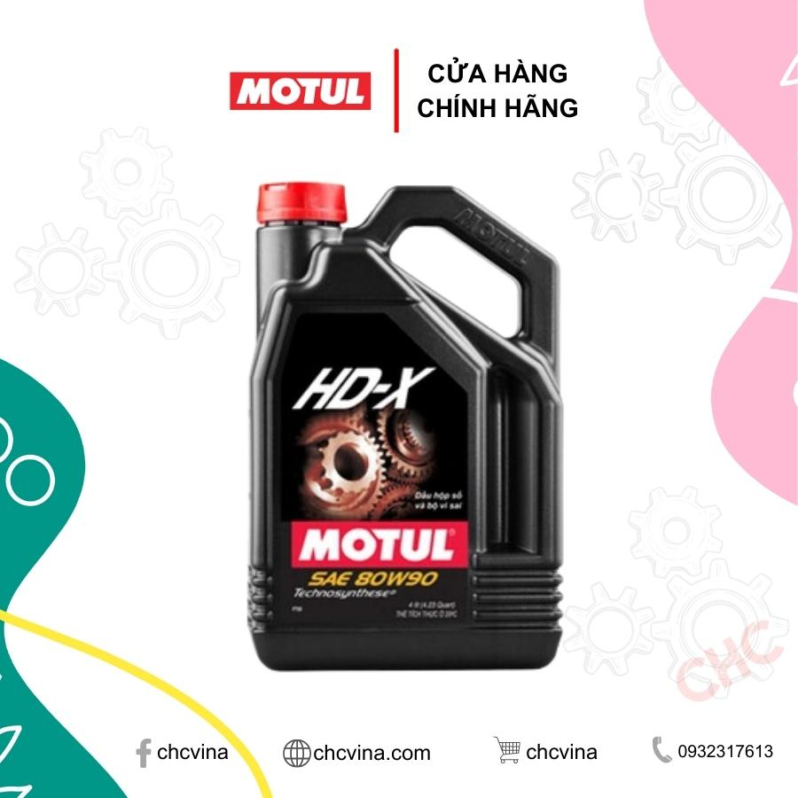 Dầu số sàn 80W90 Motul HDX bình 4L