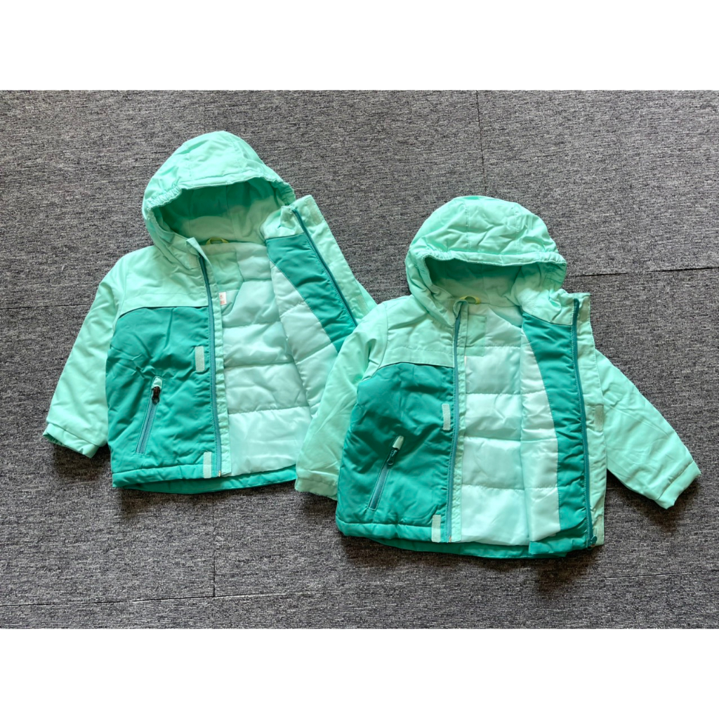 Áo khoác phao Cat&Jack in hình siêu nhân xuất dư cho bé trai từ 3-5 tuổi