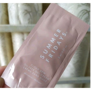 Sample kem dưỡng da dầu mụn nổi tiếng sáng hồng tươi tắn Summer Fridays Oil free Cream Gói 2ml