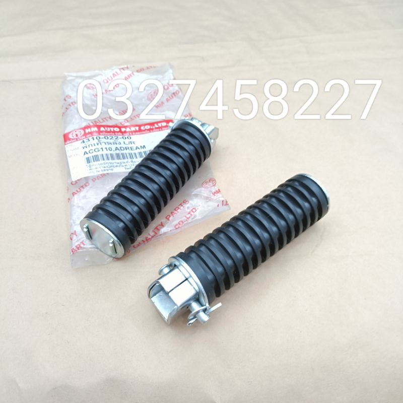 Cặp cao su, gác để chân sau xe DREAM thái HMA