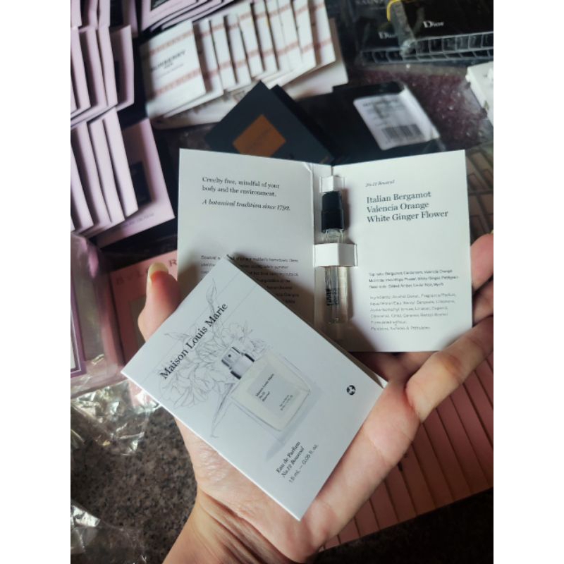 Vial Nước hoa Maison No 12 Bousval 1.5ml