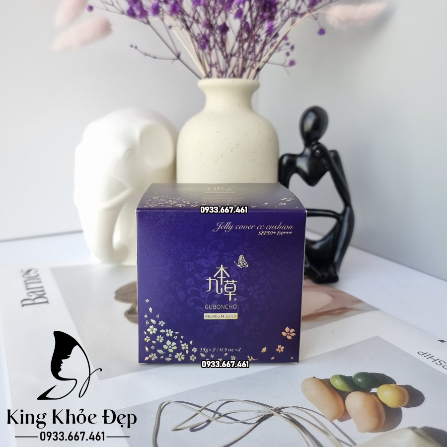 Date 2026 Phấn Nước Guboncho Jelly Cover CC Cushion