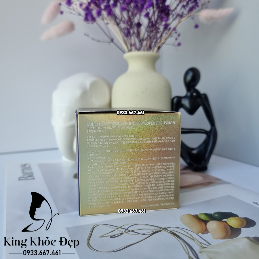 Date 2026 Phấn Nước Guboncho Jelly Cover CC Cushion