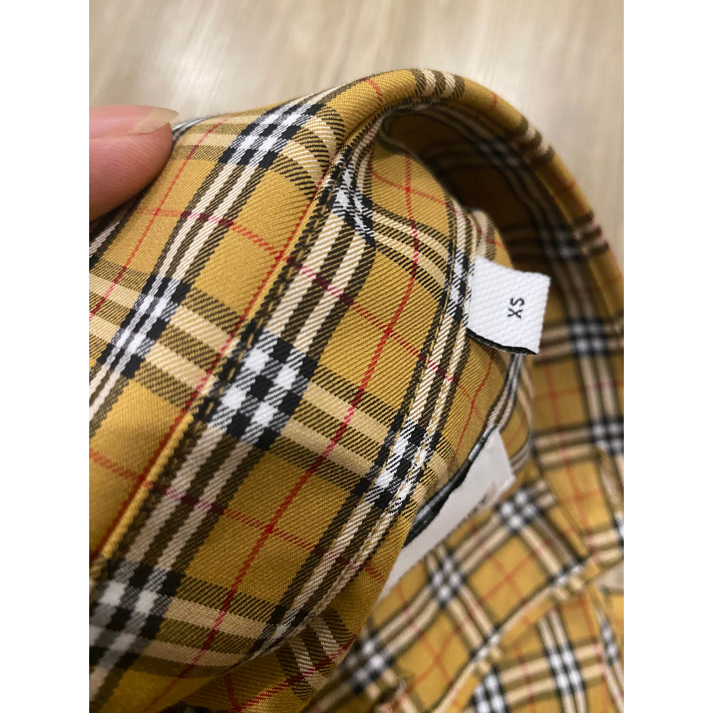 Sơ mi kẻ nam Burbery bản Like Au 1:1 cao cấp nhất