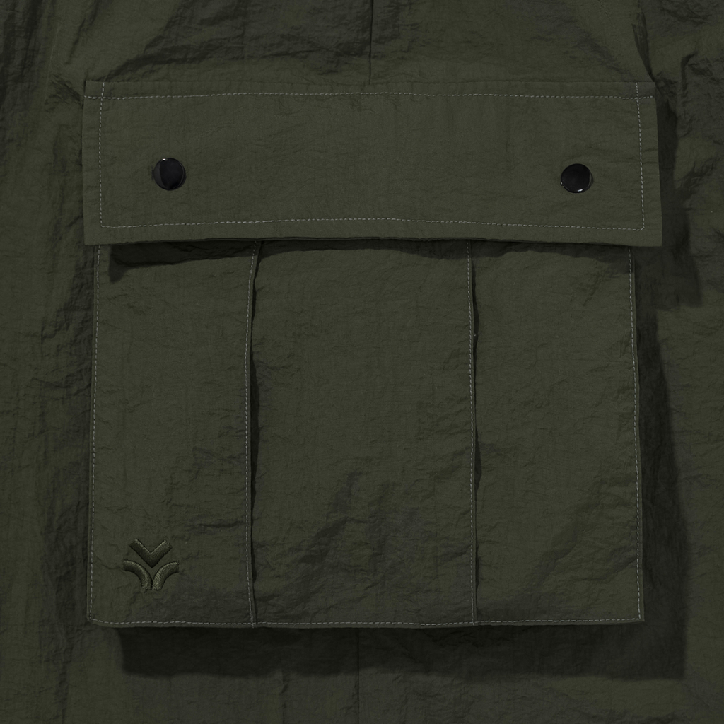 Quần short Owlbrand Nylon Túi Hộp/Rêu