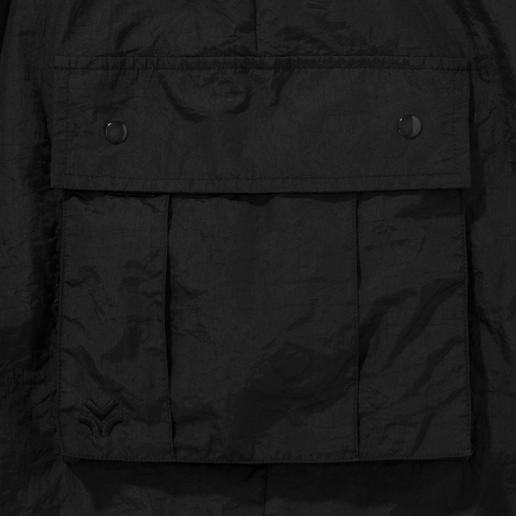 Quần short Owlbrand Nylon Túi Hộp/Đen