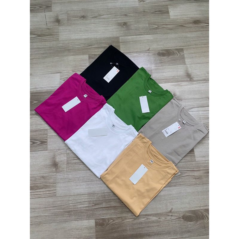 Áo thun trơn supima dáng rộng