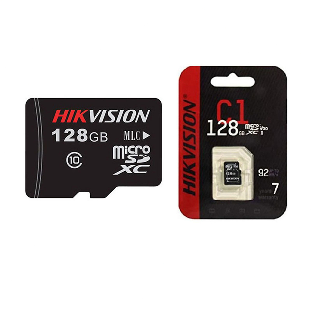 Combo thẻ nhớ Hikvision 128GB + adapter - Bảo hành 7 năm - Vision Art
