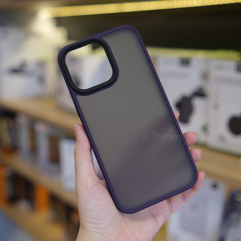 Ốp lưng chính hãng Likgus Gear Pro nhám chống bám vân tay, viền màu chống sốc