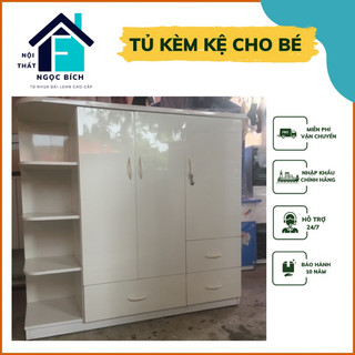Tủ nhựa đài Loan có kệ trang trí cho bé trai bé gái phòng ngủ chịu lực tốt nhất.