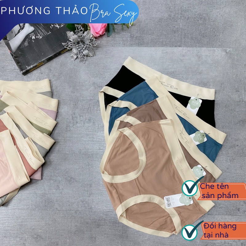 Quần lót nữ cotton mềm mát phối viền su non không hằn vết HA227