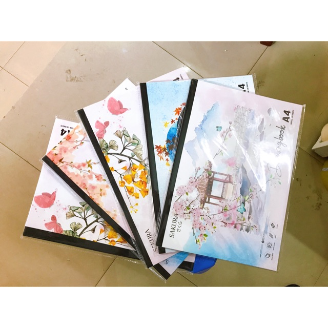 Vở vẽ A4 Sakura 20 tờ