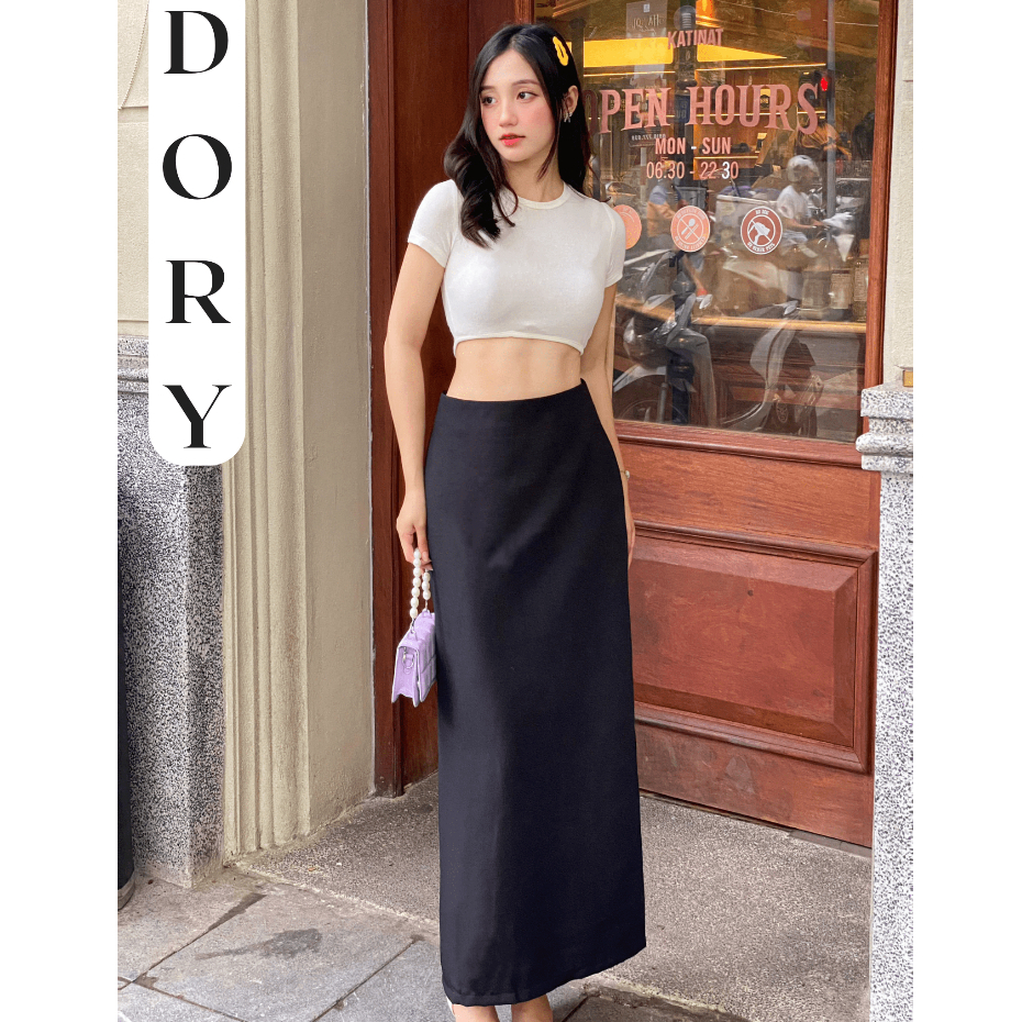 Chân Váy midi suông dáng Dài trẻ trung, năng động