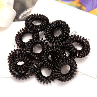5 Dây buộc tóc lò xo màu đen tiện lợi cho nữ