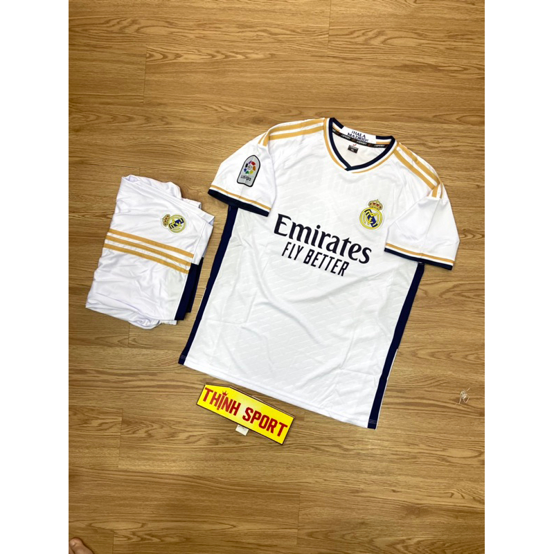 Bộ quần áo đá banh Real Madrid, Bộ quần áo bóng đá in tên và số theo yêu cầu