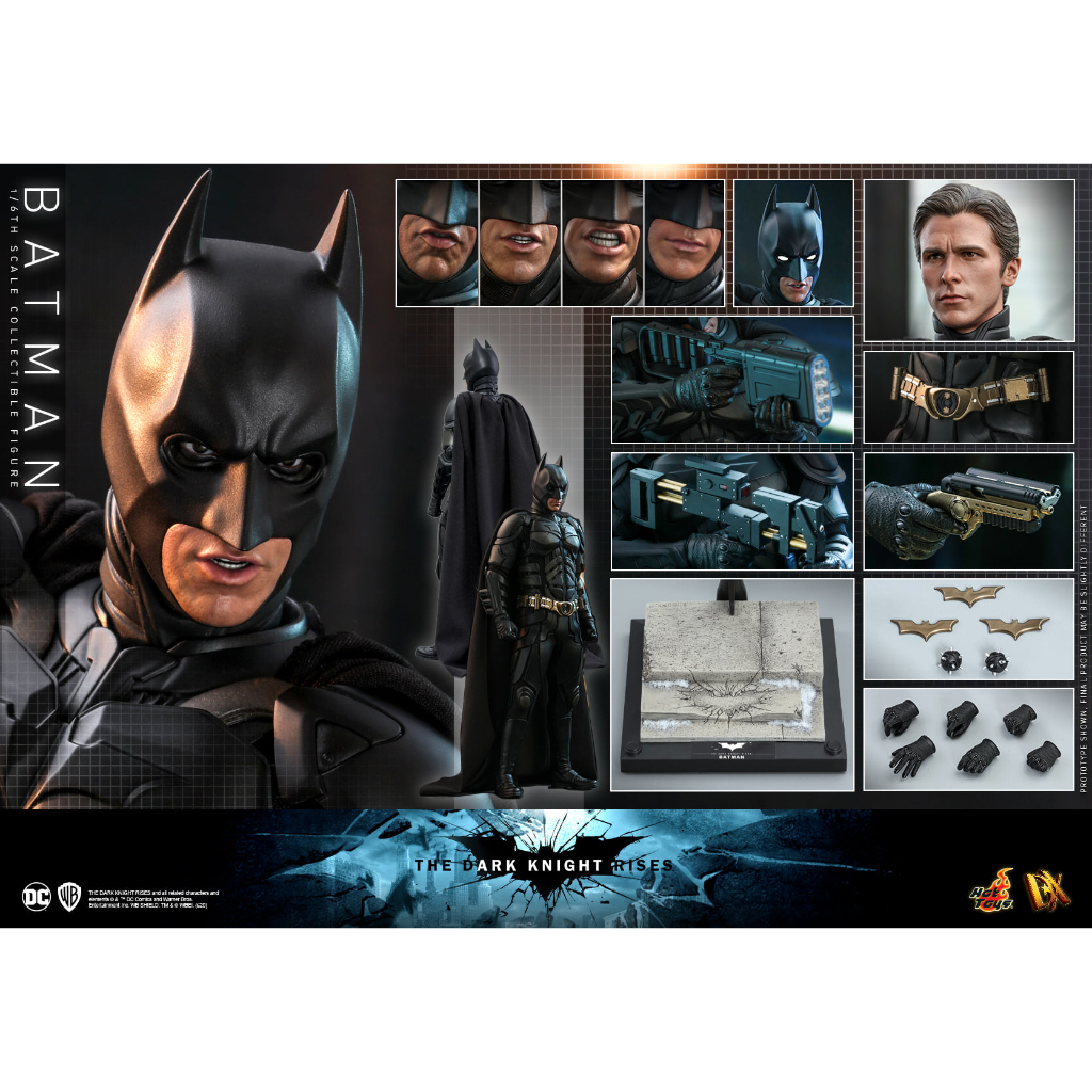 Mô hình Hottoys 1/6 DX-19: Batman