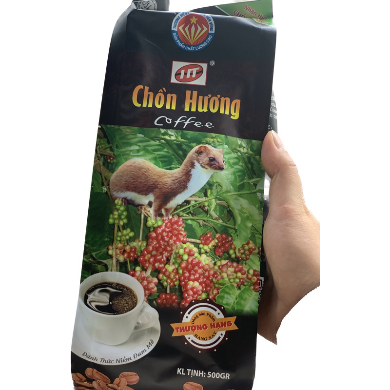cà phê CHỒN HƯƠNG Thượng hạng(500gam)