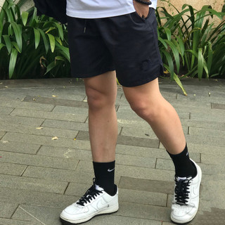 QUẦN SHORT - DÙ THÊU BASIC HIDDEN ESSENTIAL UNISEX