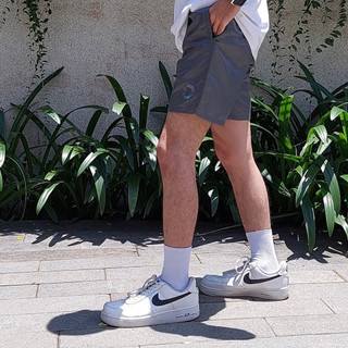 QUẦN SHORT - DÙ THÊU BASIC HIDDEN ESSENTIAL UNISEX
