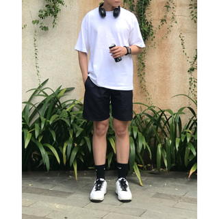 QUẦN SHORT - DÙ THÊU BASIC HIDDEN ESSENTIAL UNISEX