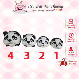 Gấu trúc tiết kiệm - gốm sứ cao cấp