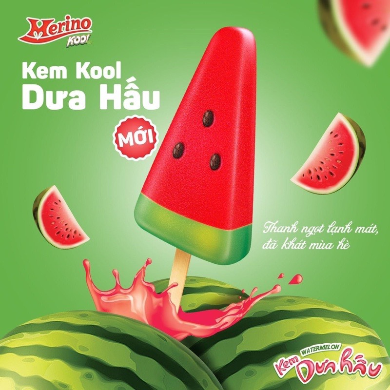 Kem Merino Kool Vị Dưa Hấu