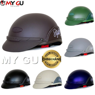Mũ bảo hiểm chính hãng ốp da cao cấp MIKKO N02