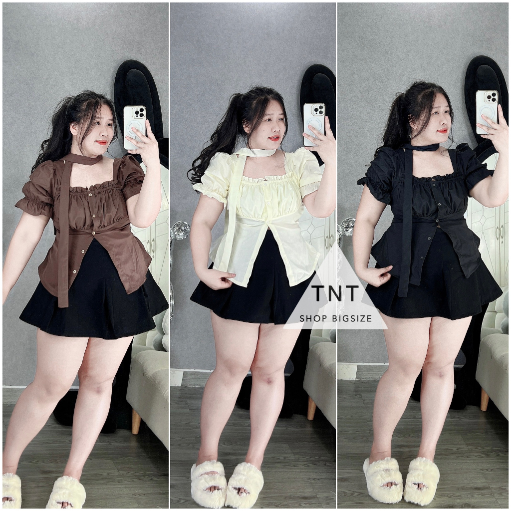 ÁO NHÚN THUN CỔ VUÔNG KÈM DÂY NƠ
