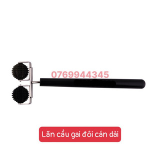 Dung cụ Diện chẩn Thanh lăn cầu gai sừng đôi lớn cán dài 20cm