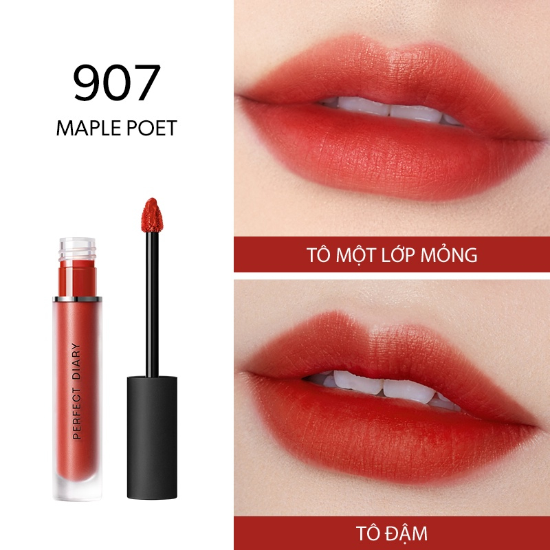 Son kem PERFECT DIARY DREAMMATTE Màu Lì Siêu Mịn Lâu Trôi Cao Cấp 2.5g