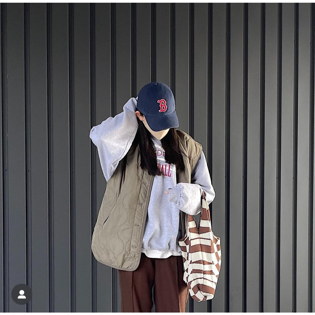 Nón MLB x 47 Brand Mỹ_Logo Boston Red Sox Navy / Red