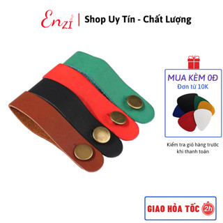 Dây da hỗ trợ đeo dây đàn không cần buộc dây lên cổ đàn An toàn tiện lợi Enzi