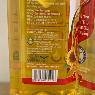 Dầu ăn Neptune Light chai 1lít