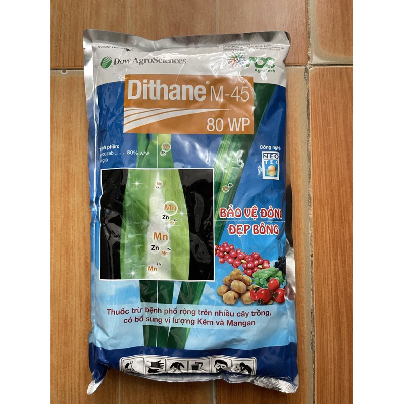 ADC - THUỐC TRỪ NẤM BỆNH DITHANE M45-80WP (gói 1kg)