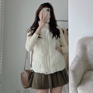 Áo phao gile chất liệu lông vũ ấm áp đủ màu mã 2