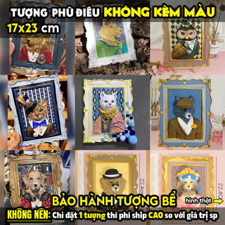 Tượng Tranh thạch cao QUÝ TỘC LỘ DIỆN, size 2XL, mịn trắng (Không kèm màu), luyện vẽ, decor, phù điêu