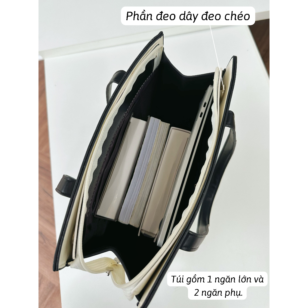 Túi tote nữ GILAN Calista Bag - túi da size lớn có thể đựng Laptop cho nàng đi làm, đi học