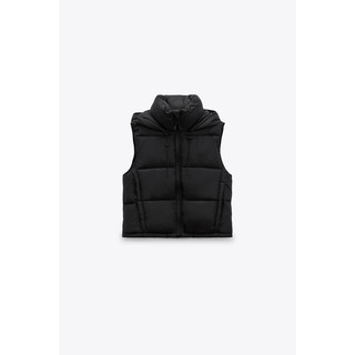 Áo phao gile kèm mũ nữ Zara