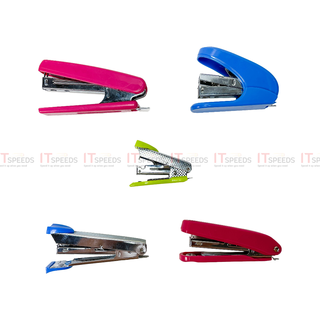 Đồ Bấm Kim Số 10, Số 3, Bấm Kim Nhẹ Có Trợ Lực, Size Mini Bấm Sát Biên Giấy, Có Gỡ Kim, Chính Hãng TTH, Màu Ngẫu Nhiên