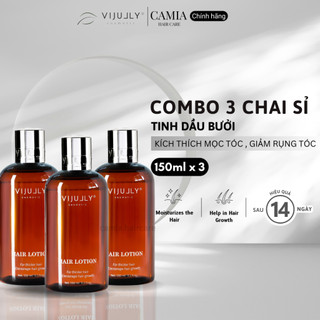 Tinh dầu bưởi vijully 450ml- kích thích mọc tóc, giảm rụng tóc 150ml/chai