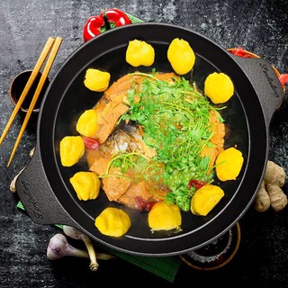 Khuôn gang bánh xèo loại dày có quai