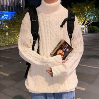 Áo len vặn thừng nam nữ cổ cao from rông.hoạ tiết vặn thừng nổi bật 3 màu hottren phong cách hàn quốc nam nữ mặc đẹp.