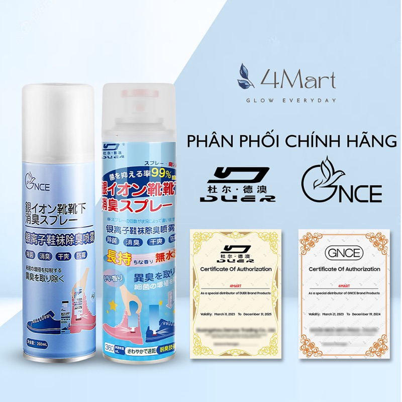 Chai xịt khử mùi hôi giày dép chống hôi chân Mai Lê Sport