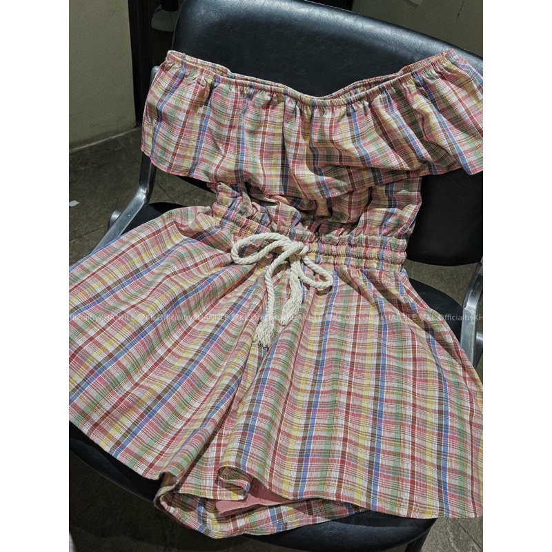 Jumsuit kẻ sieu hot