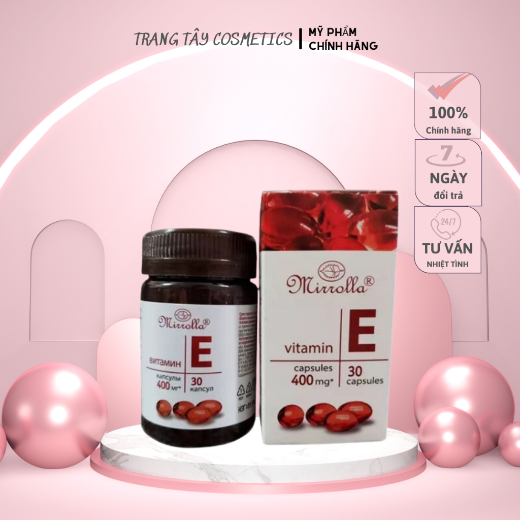 VITAMIN E Đỏ 400mg